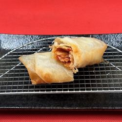 豚キムチ包み揚げ