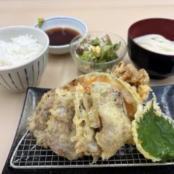 大和牛舌天妇罗套餐