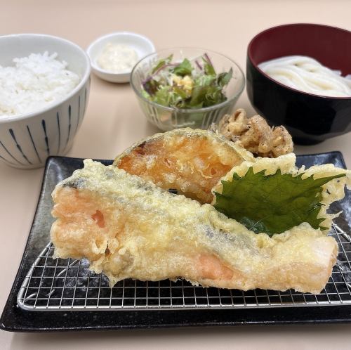 三文鱼天妇罗套餐