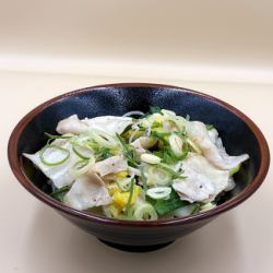 ねぎ塩豚丼