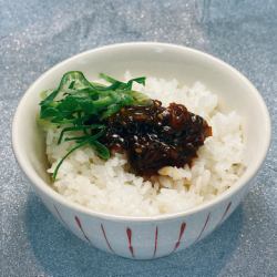 奈良漬味噌ダレご飯