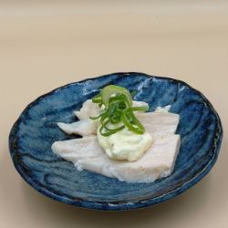 蒸し鶏のレモンタルタル