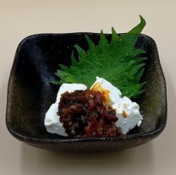 クリームチーズ＆奈良漬け味噌ダレ