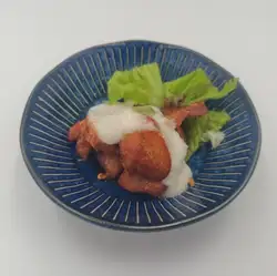 【期間限定】素揚げ鶏のとろろわさび