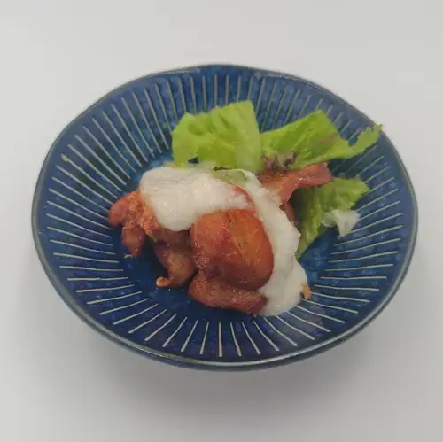 【期間限定】素揚げ鶏のとろろわさび