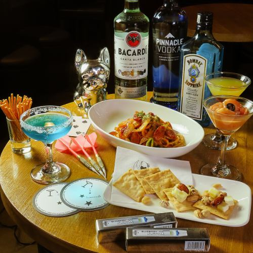 BARの雰囲気のなかでも楽しめるのがmoonwalkのBAR飯。