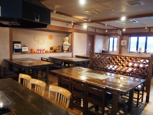 コンロ付テーブル席