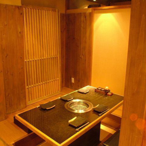 Enjoy the finest meat in a relaxing setting over a horigotatsu! Perfect for an early spring welcome and farewell party!