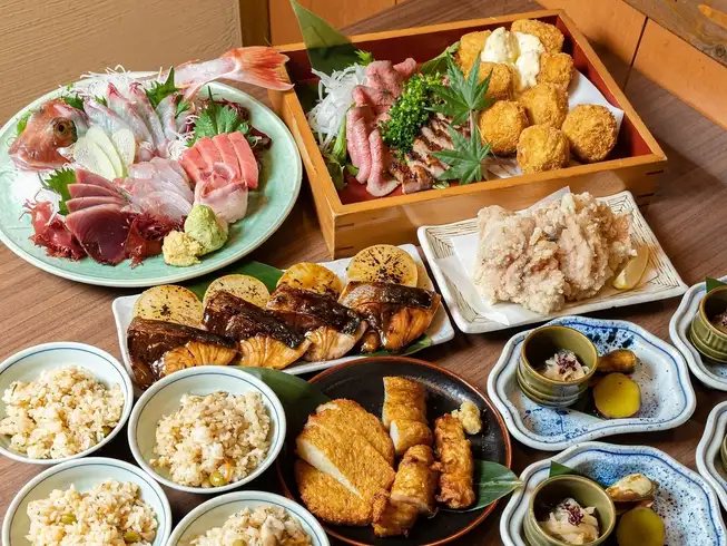 居酒屋和食店で20年以上料理の道に携わった店主の本格和風居酒屋