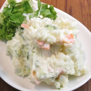 Homemade potato salad