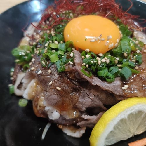 希少部位 国産ブリスケ使用の牛しゃぶユッケ風