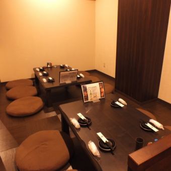 We have a private room that can accommodate 8 to 10 people!
