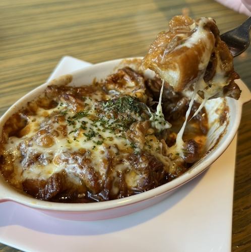 ガーリック風味のデミパングラタン