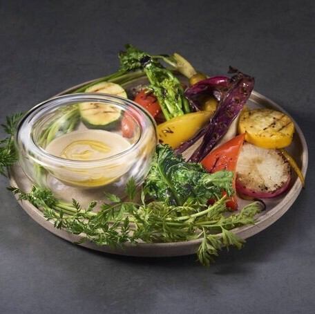 イタリア野菜の炭火ロースト アンチョビクリーム