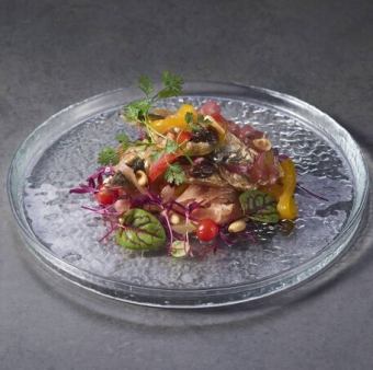 大トロイワシのエスカベッシュ