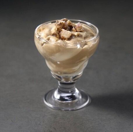 コーヒー風味のパンナコッタ " カフェラテ "