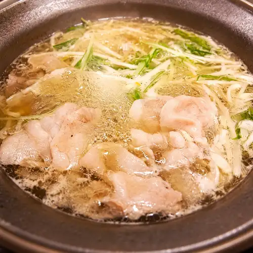 [Limited Time Offer] Hakata Pork Shabu-Shabu Hot Pot