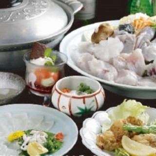 [Tetchiri Nabe Course] 6 dishes total 7,150 yen (tax included)