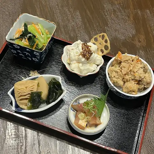 日替わりおばんざいプレート　５種