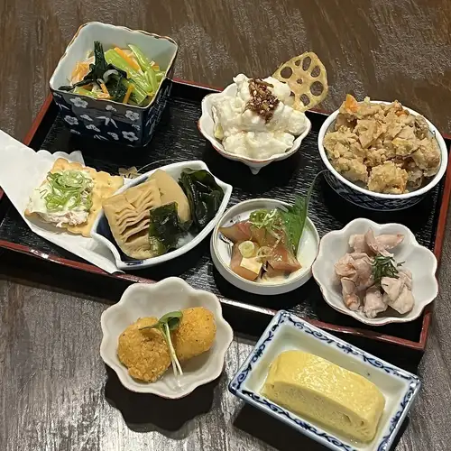 日替わりおばんざいプレート　9種
