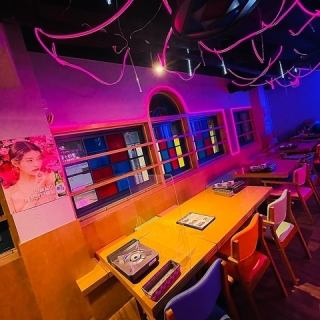 The table seats can be freely combined according to the number of people! Available for 2 people or more! Suitable for dates, birthdays, anniversaries, and everyday use ◎