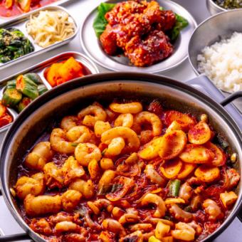 Hot topic! Seafood hot pot nakkopse course from Busan 3,480 yen + 1,480 yen all-you-can-drink ◎