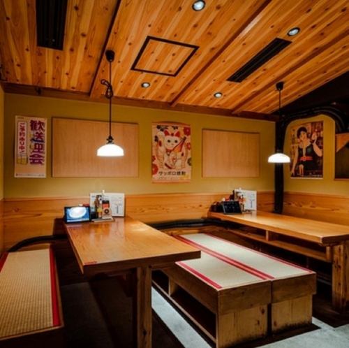 <p>1 minute walk from Shimbashi station.There is no doubt that the mood-filled interior and private room space full of privacy will decorate an important banquet place.We have various types of private rooms such as private room for 2 people, private room for 4 people, private room for 6 people, private room for 10 people, private room for 20 people!・ Recommended for various banquets such as birthday parties and private occasions!</p>