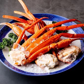 "All-you-can-eat snow crab course" Enjoy crab delivered directly from Tsukiji at a great price! 20 dishes in total 7480 yen → 5980 yen