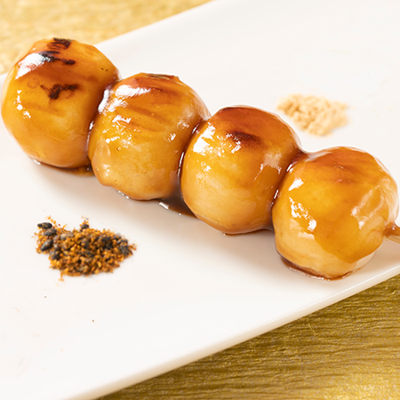 炭焼き串団子　みたらし・黒ごま　各