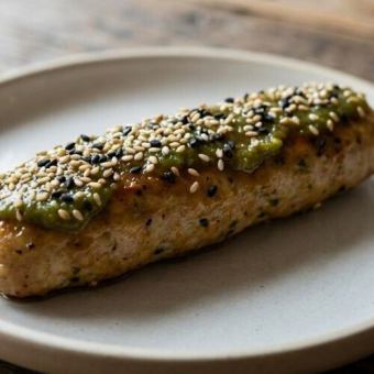 青唐辛子味噌牛タンつくね