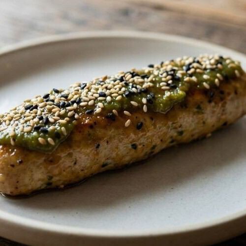 青唐辛子味噌牛タンつくね