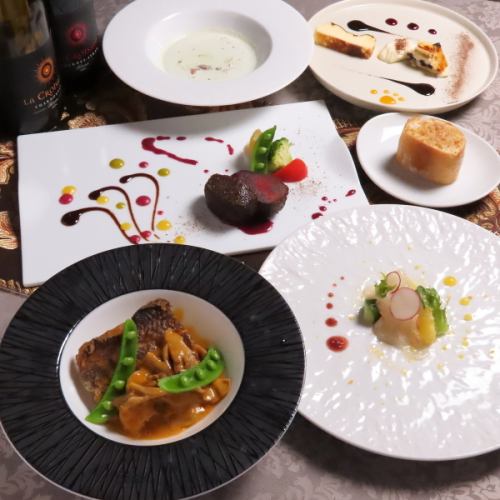 愛犬と楽しむ本格フレンチ