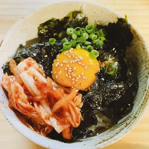 韓国風 TKG(たまごかけごはん)