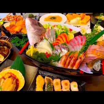 【大人気!選べるお鍋】ちょいちょい大宴会コース 生ビール付2時間飲み放題、全9品5,000円(税込)