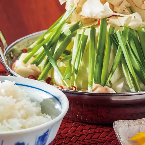 もつ鍋定食（醤油・味噌・明太子）