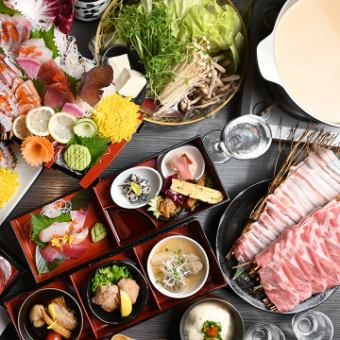 May: The most popular dish of all time: Premium all-you-can-drink soy milk shabu-shabu hotpot course (last order 30 minutes before closing) 5,000 yen