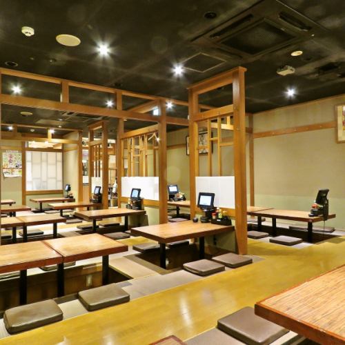 <p>大中小宴会が愉しめるよう宴会スペースを完備。ついつい長居してしまう落ち着いた空間で、美味しいお料理をお楽しみください！</p>