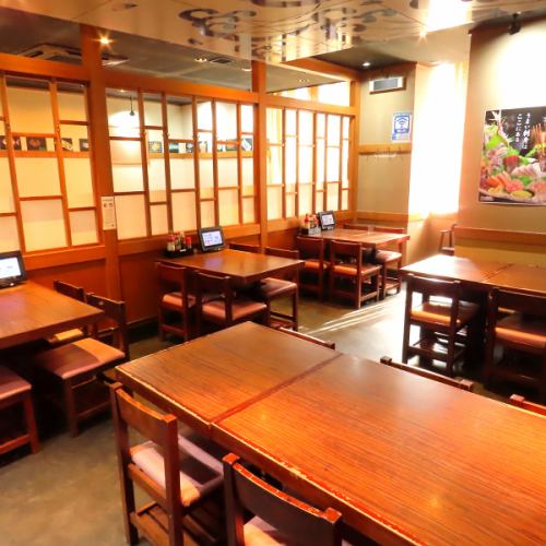 人数に応じて大中小宴会空間をご用意させて頂きます。