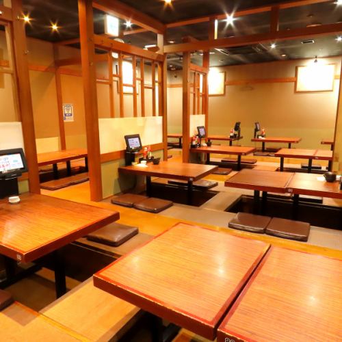 人数に応じて宴会空間有り