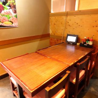 女子会やご家族での会食など多彩なシーンでご利用頂けます