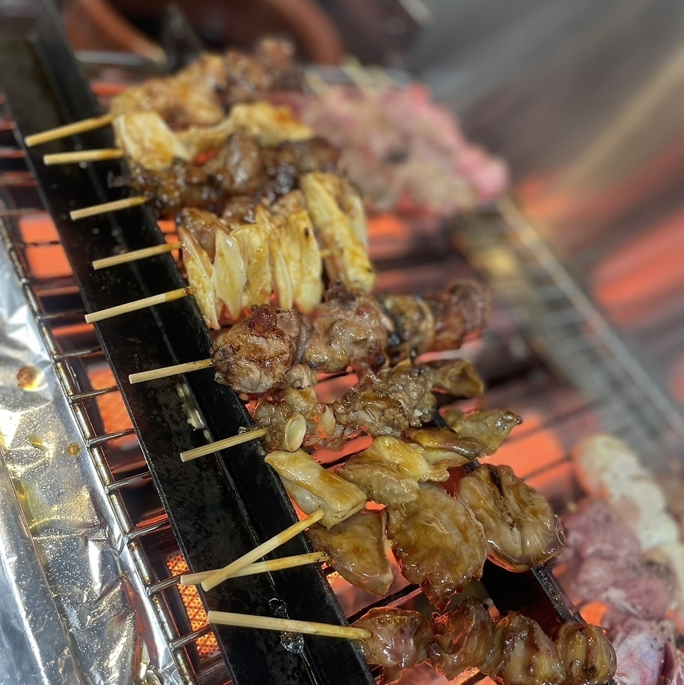 焼き鳥メニューも揃えております！