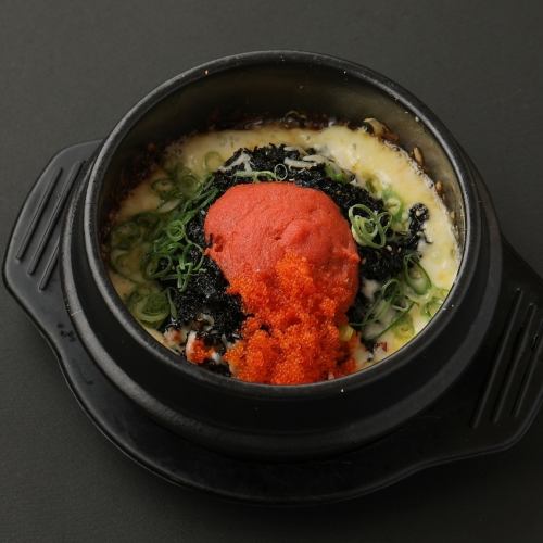 Stone-grilled Mentaiko and Cheese