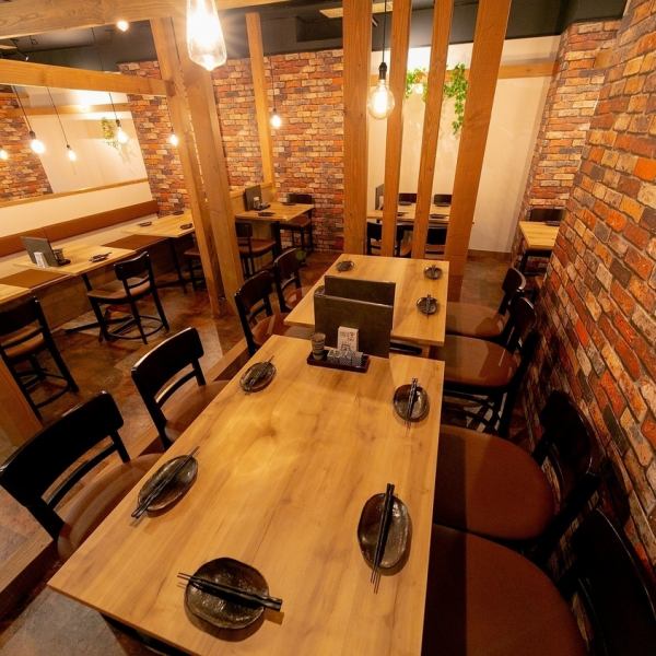 Recommended for company parties ♪ We also have side-by-side seats available ♪ [#Osaka #Umeda #Tongue #Beef tongue #Skirt steak #Meat #Yakiniku #Meat sushi #All-you-can-eat and drink #All-you-can-eat yakiniku #Daytime drinking #Date #Girls' night out #Birthday #Anniversary #Gyukaku #Wagyu beef #Chikaramaru #Universal Studios]