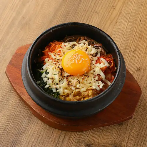 Cheese roasted bibimbap