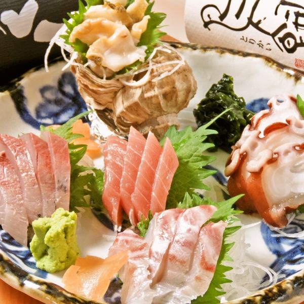 ☆ ★ Five points of seafood sashimi ★ ☆
