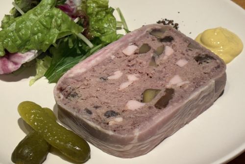 自家製厚切りパテ