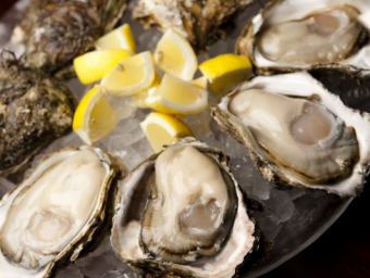 Assortment of 3 kinds of branded raw oysters by production area