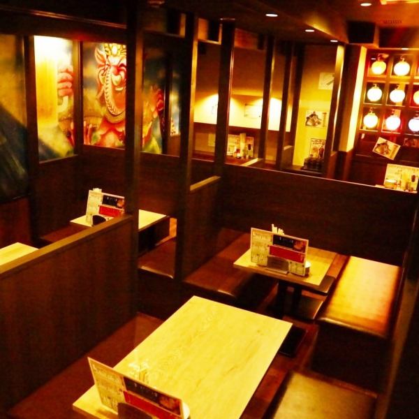 Dokan and Wai Wai public bar! Easy-to-use table seats and BOX seats are perfect spaces for a quick drink on your way home from work.