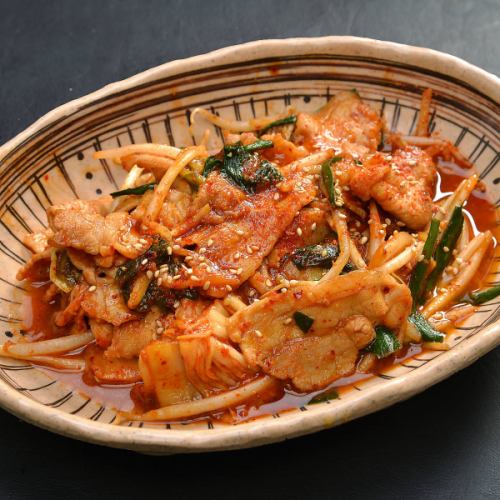 Pork kimchee