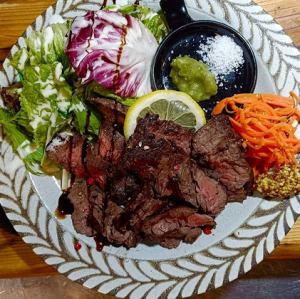 アンガス牛ハラミガーリックソテー　240g